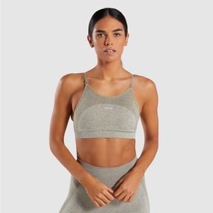 Gymshark flex khaki mark sports bra